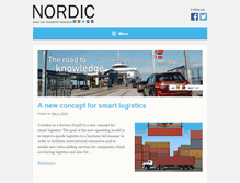 Tablet Screenshot of nordicroads.com